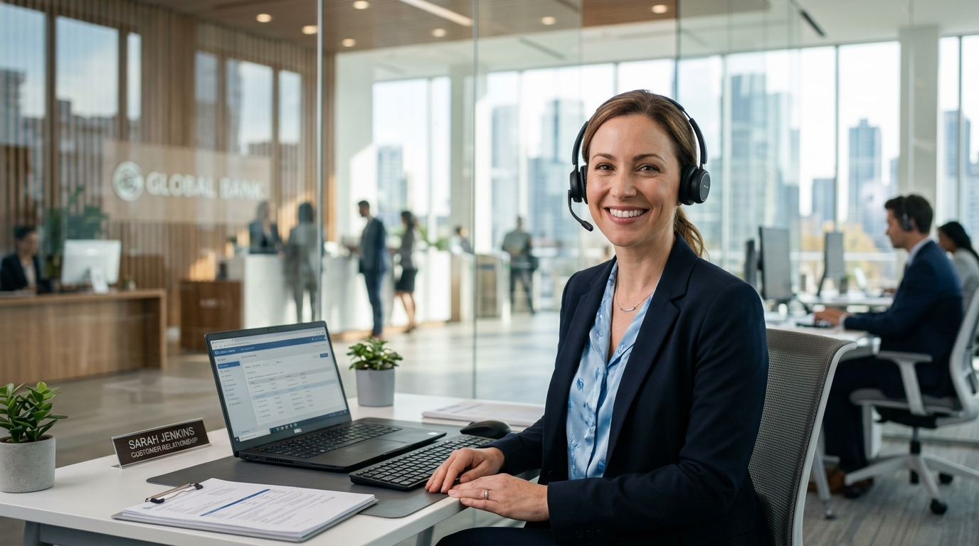 USFIN Customer Care Specialist assisting account holder